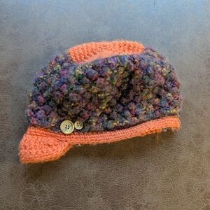 Winter Hat With Small bill.